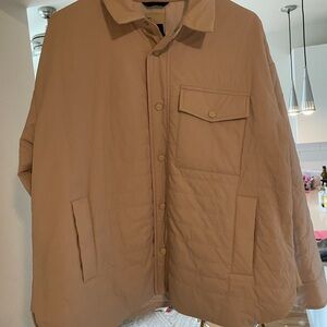 Tan Quilted Jacket-Women’s size Medium/Large